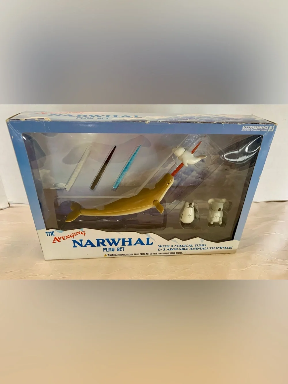 The Avenging Narwhal Play Set.  Extremely hard to find! Archie McPhee